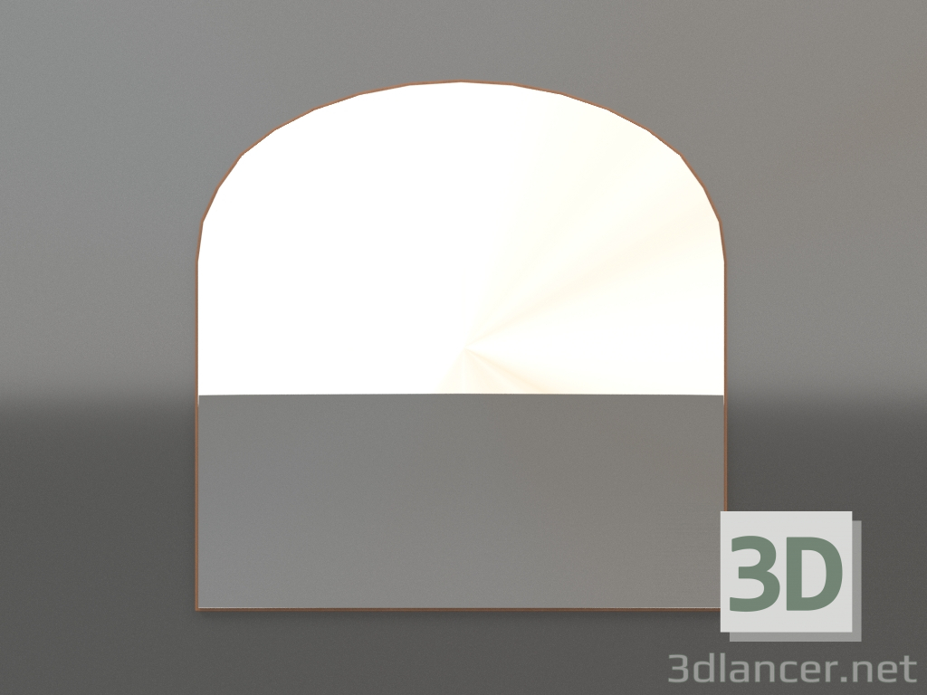 3d model Mirror ZL 24 (750x750, wood red) - preview