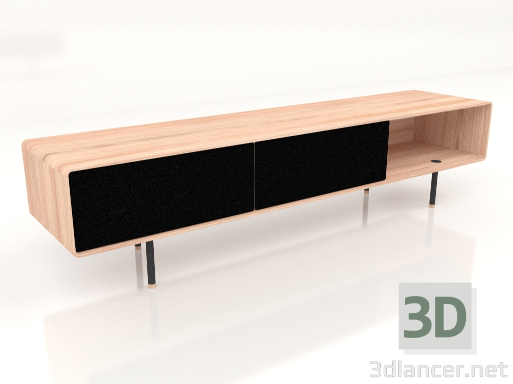 3d model Cabinet Fina 200 (Nero) - preview
