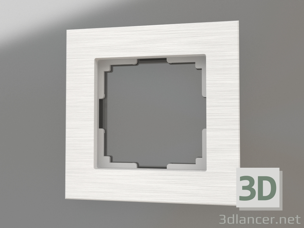 3D Modell Rahmen für 1 Pfosten (Aluminium) - Vorschau