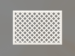 Gypsum ventilation grills VR 017 (229x329x12)