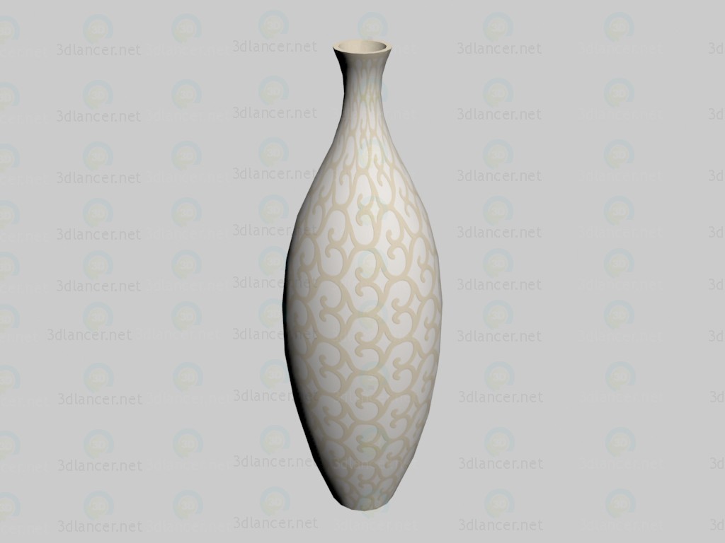 modello 3D Vaso Florencja qc4735-2 - anteprima