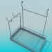 3d model Rack for the kitchen - preview