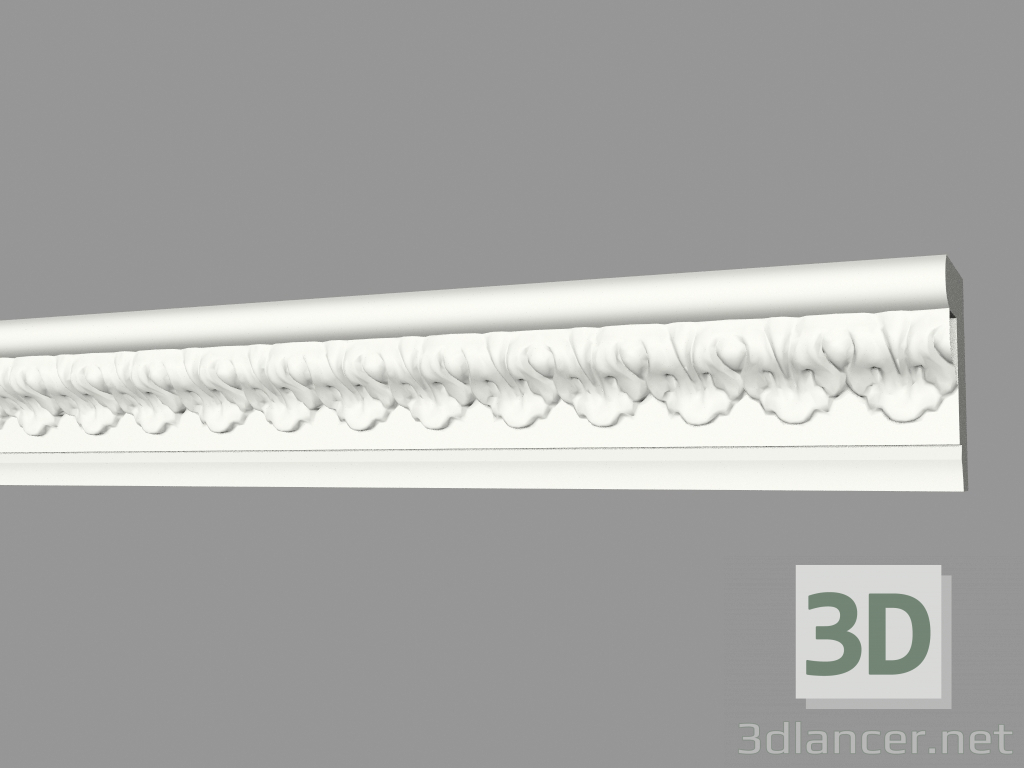 modello 3D Grondaia modellata (КФ99) - anteprima