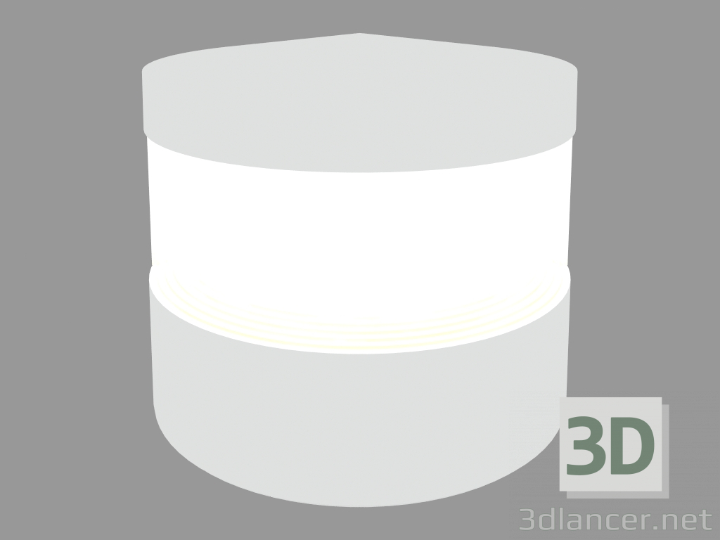 3D modeli Lamba sonrası REEF 180 ° (S5236) - önizleme