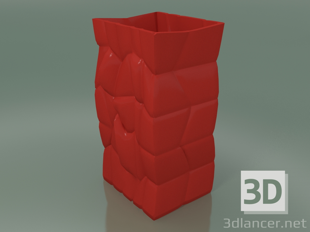 3D Modell Vase Stropiccio (RAL 3028) - Vorschau