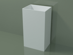 Floor-standing washbasin (03UN26101, Glacier White C01, L 48, P 36, H 85 cm)