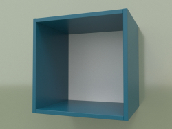 Open hinged shelf (Turquoise)