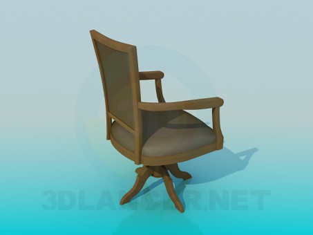 modelo 3D Silla - escuchar modelo 3D Silla - escuchar