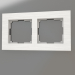 3d model Frame for 2 posts (aluminum) - preview