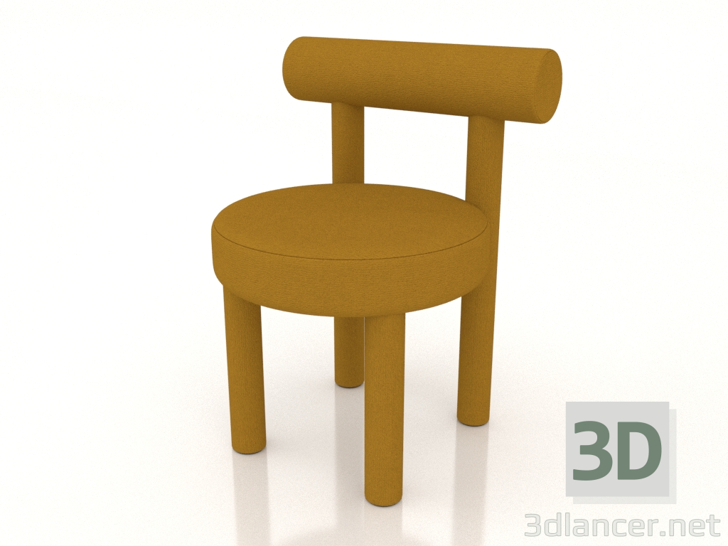 3d модель Стілець Chair Gropius CS1 (гірчичний) – превью