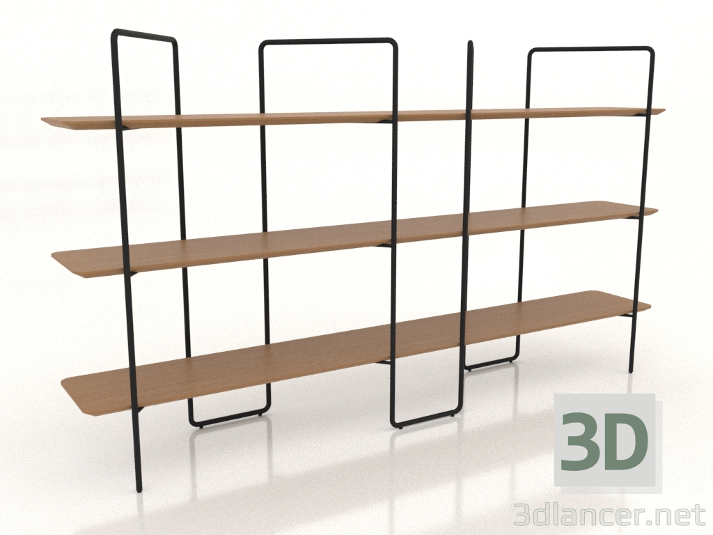 modèle 3D Rack modulaire 08 (4x3) - preview