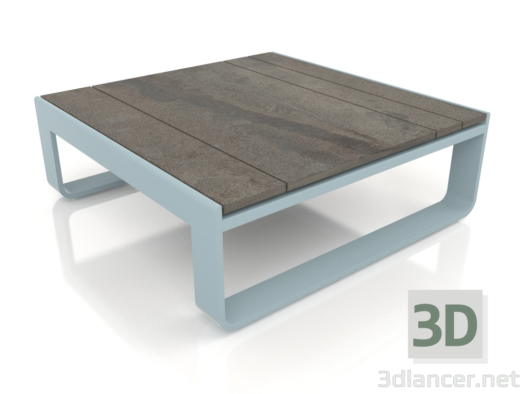 3d model Side table 70 (DEKTON Radium, Blue gray) - preview