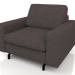 3d model Jean 1-seater sofa (Anthracite) - preview