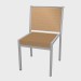 Modelo 3d Cadeira de jantar Syntetic fibra de jantar cadeira empilhável 1211 - preview