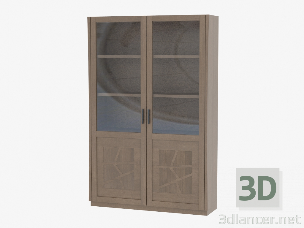 3d model Two-door wardrobe on the base VT2MOLZ - preview