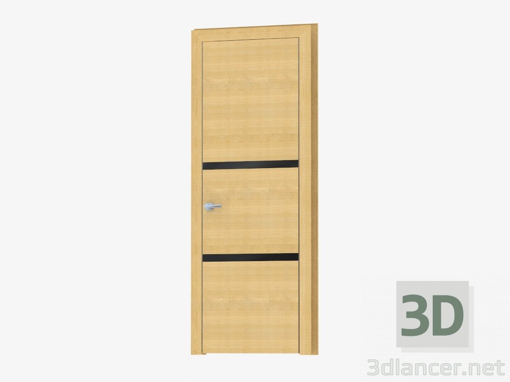 3d модель Дверь межкомнатная (40.30 black) – превью