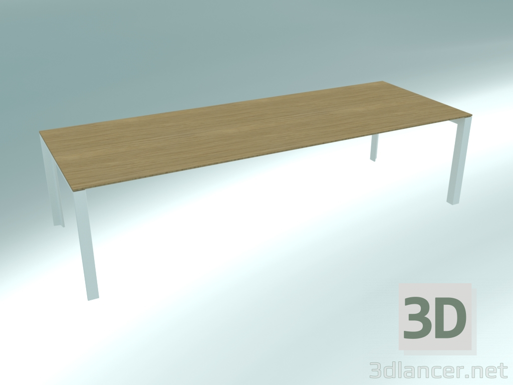modèle 3D Table rectangulaire moderne APTA (P140 298X110X74) - preview