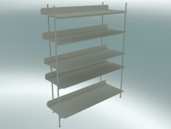 Rack system Compile (Configuration 3, Gray)