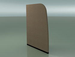 Painel com perfil curvo 6403 (132,5 x 94,5 cm, maciço)
