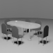 Grupo de almuerzo 3D modelo Compro - render