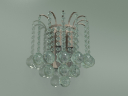 Sconce 3299-2 (white with gold-clear crystal Strotskis)