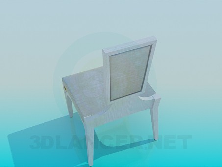 3d model Chair with an unusual design - preview 3d model Chair with an unusual design - preview