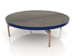 Round coffee table Ø120 (Night blue, DEKTON Radium)