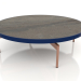 3d model Round coffee table Ø120 (Night blue, DEKTON Radium) - preview