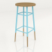 Modelo 3d Banqueta de bar FM03-MI00WG00 - preview
