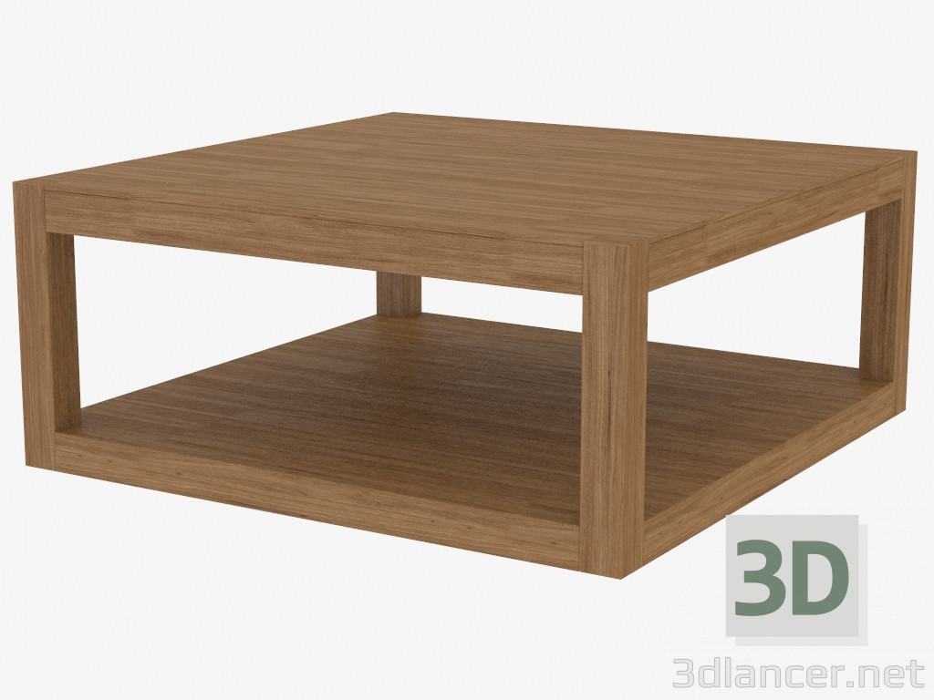 modèle 3D Table basse carrée Tennessee - preview