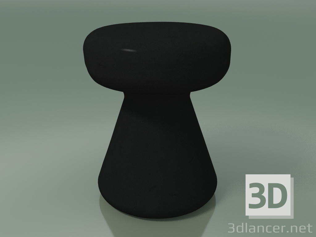 3d модель Столик приставний, оттоманка, вуличний InOut (44, Anthracite Grey Ceramic) – превью