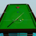 3D Modell Billard-Tisch - Vorschau