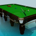 3D Modell Billard-Tisch - Vorschau