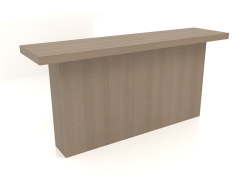 Console table KT 10 (1600x400x750, wood grey)