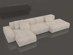 Modular sofa BOCA NAVI