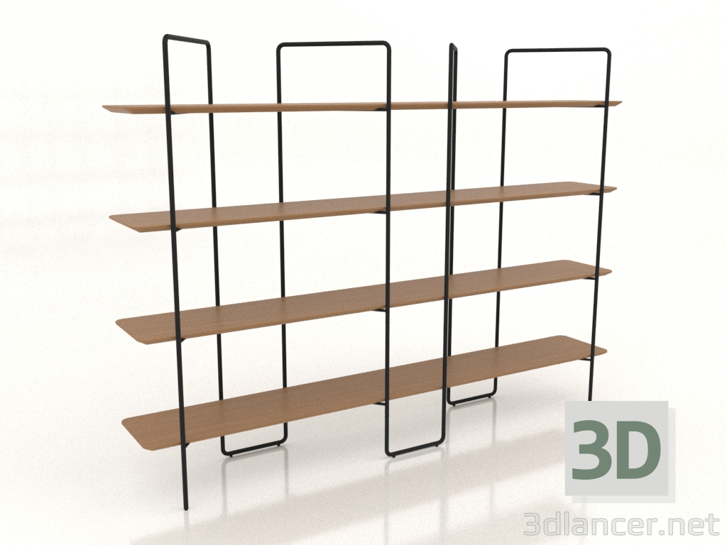 modello 3D Portapacchi modulare 09 (4x4) - anteprima