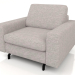 3d model Jean 1-seater sofa (Grey) - preview