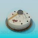 3d model Cake - preview