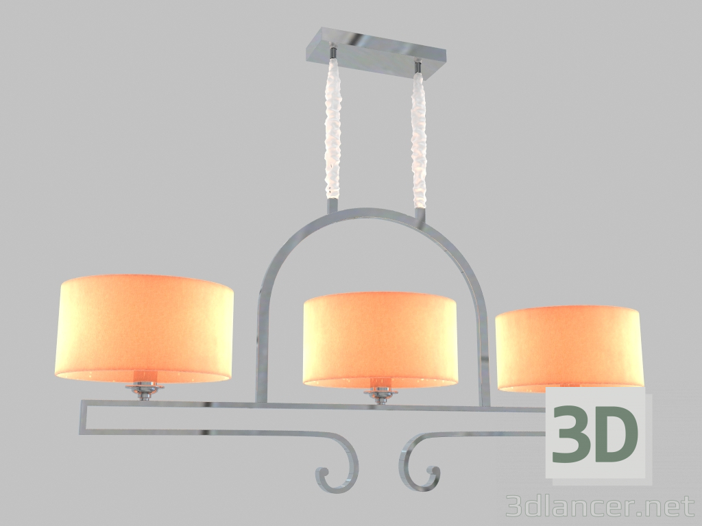 modèle 3D Lampe à suspension (31303S) - preview