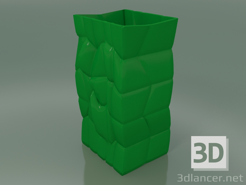 3D modeli Vazo Stropiccio (RAL 6037) - önizleme