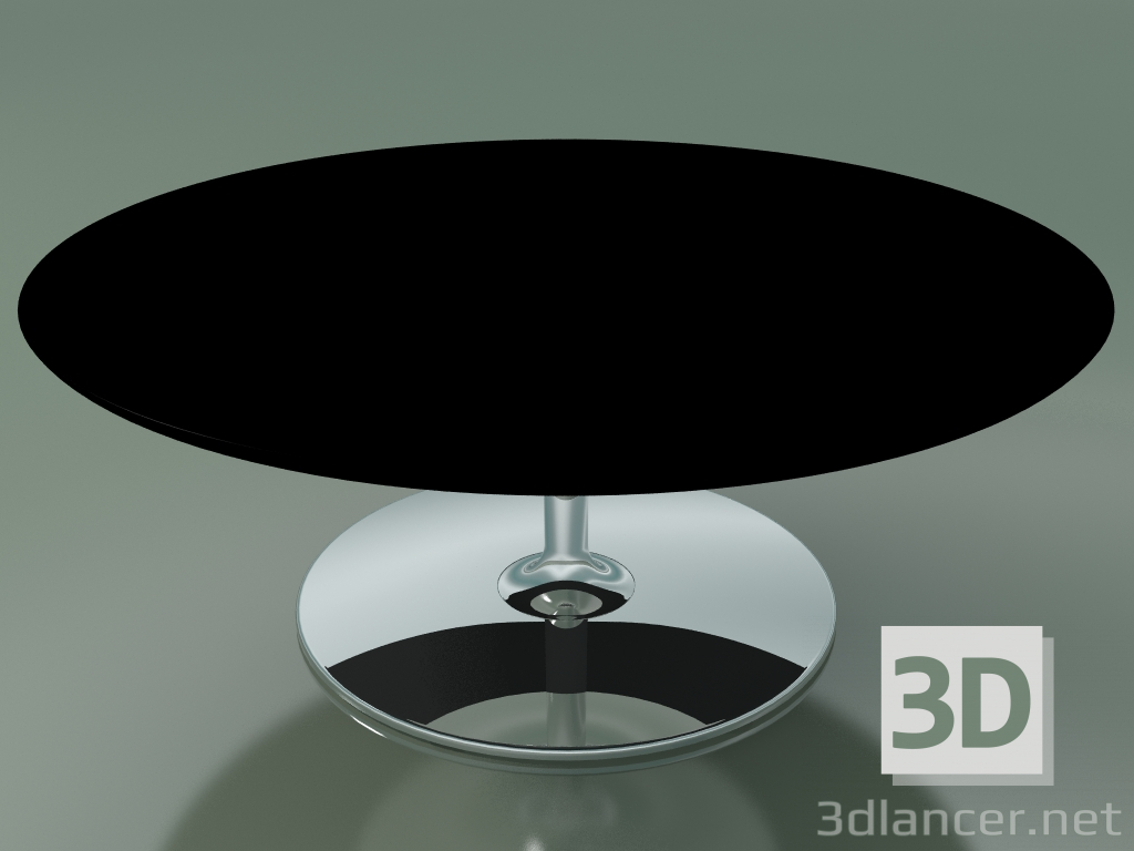 3d модель Стол журнальный круглый 0721 (H 35 - D 90 cm, F02, CRO) – превью