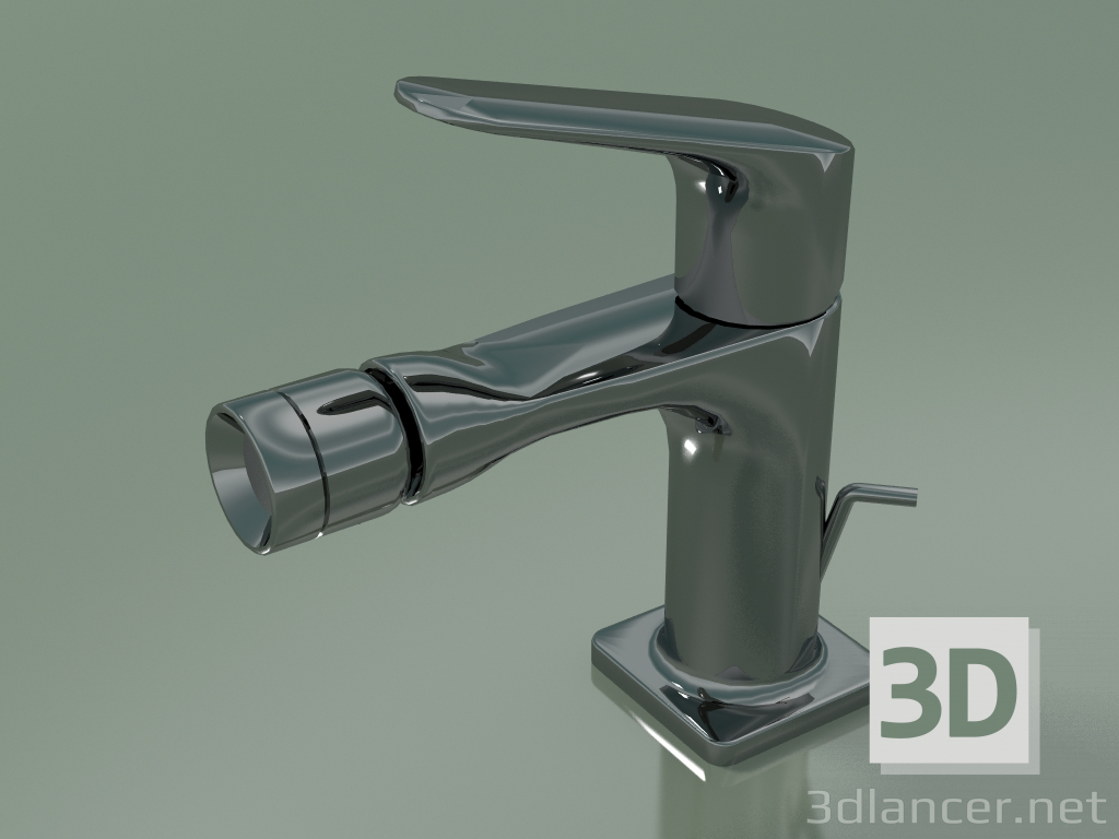 3D Modell Einhebel-Bidetmischer (34210330) - Vorschau