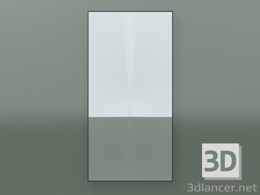 3D Modell Spiegel Rettangolo (8ATCG0001, Deep Nocturne C38, Н 144, L 72 cm) - Vorschau