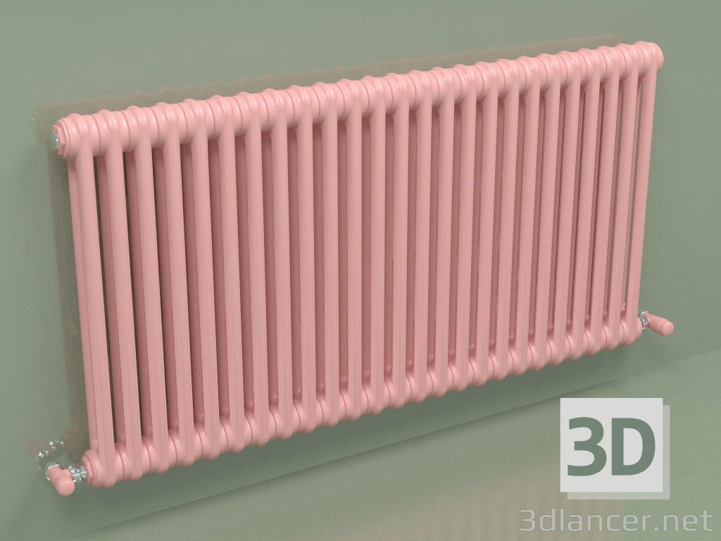 3 डी मॉडल रेडिएटर TESI 2 (एच 600 25EL, गुलाबी - आरएएल 3015) - पूर्वावलोकन