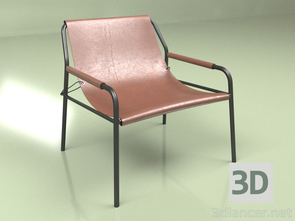 3D Modell Sessel Azur - Vorschau