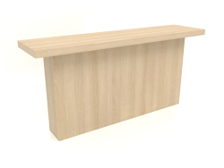 Console table KT 10 (1600x400x750, wood white)