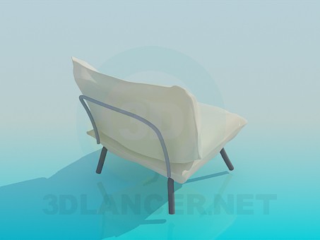 3d model Armchair - preview 3d model Armchair - preview