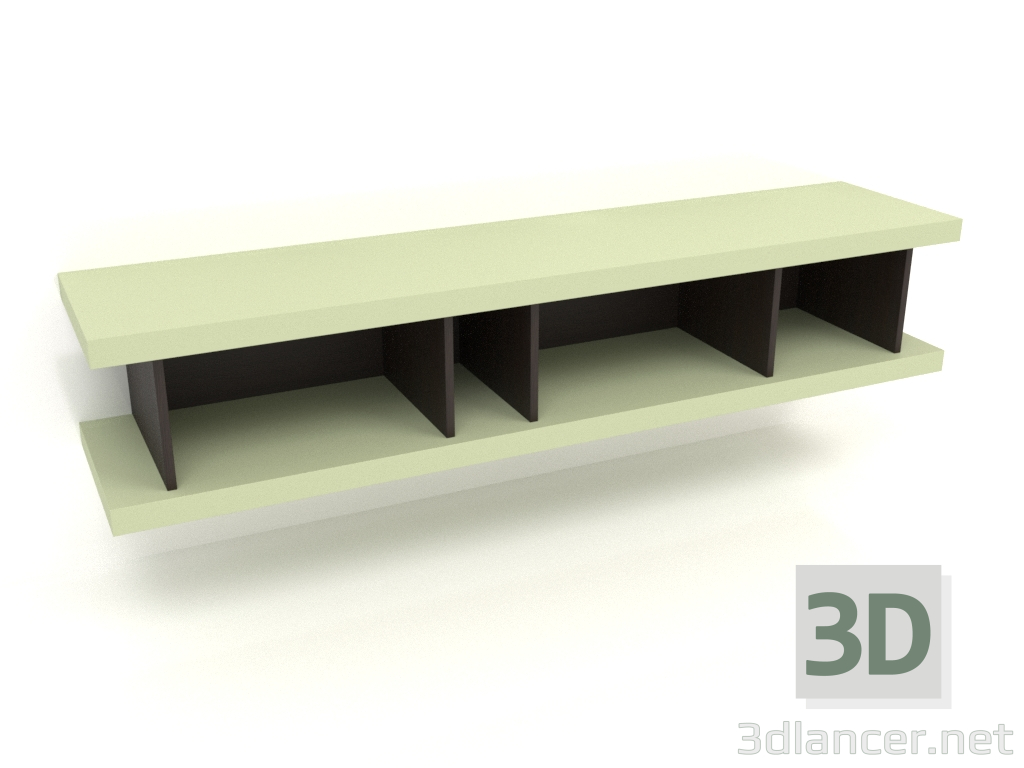 3d model Mueble de pared TM 13 (opción 1, 1800x400x350) - vista previa