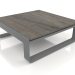 3d model Side table 70 (DEKTON Radium, Anthracite) - preview