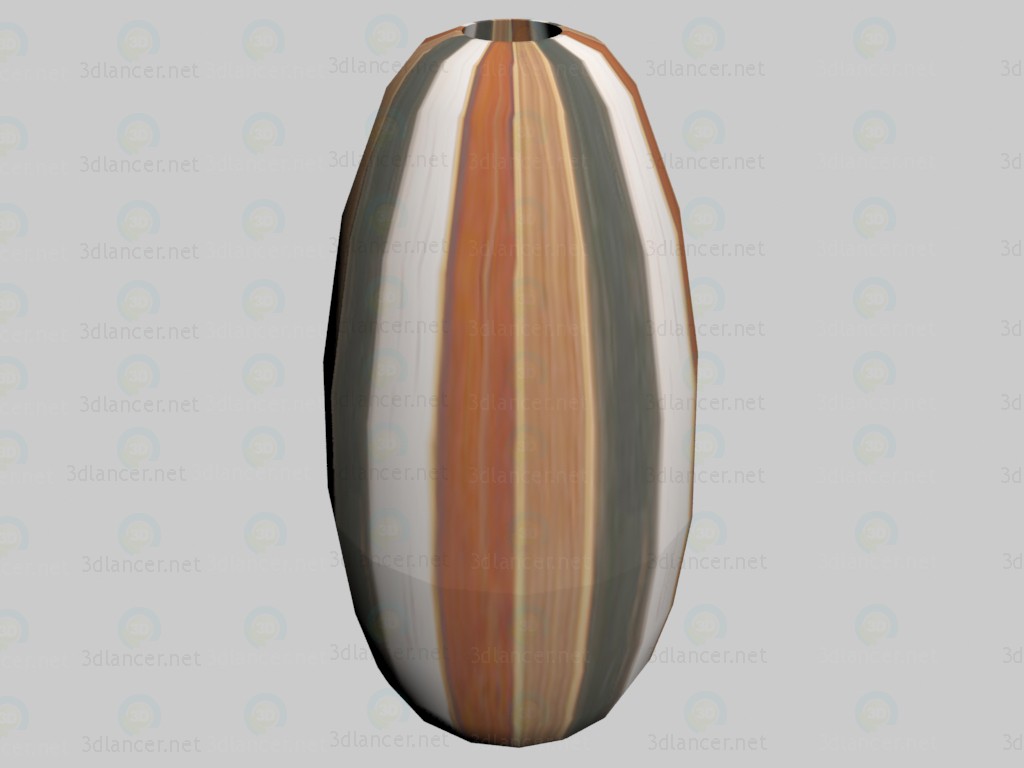 3D Modell Vase Etno - Vorschau